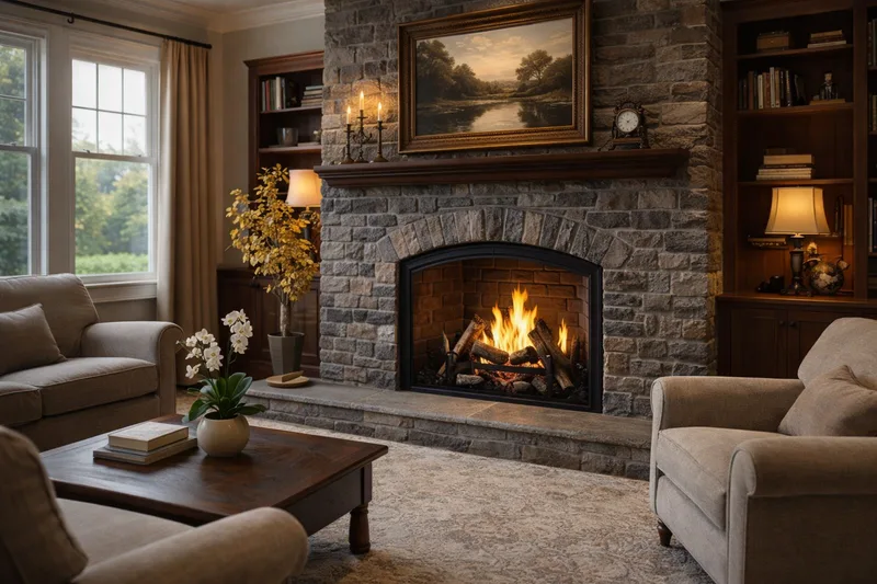 Gas Traditional Fireplaces
